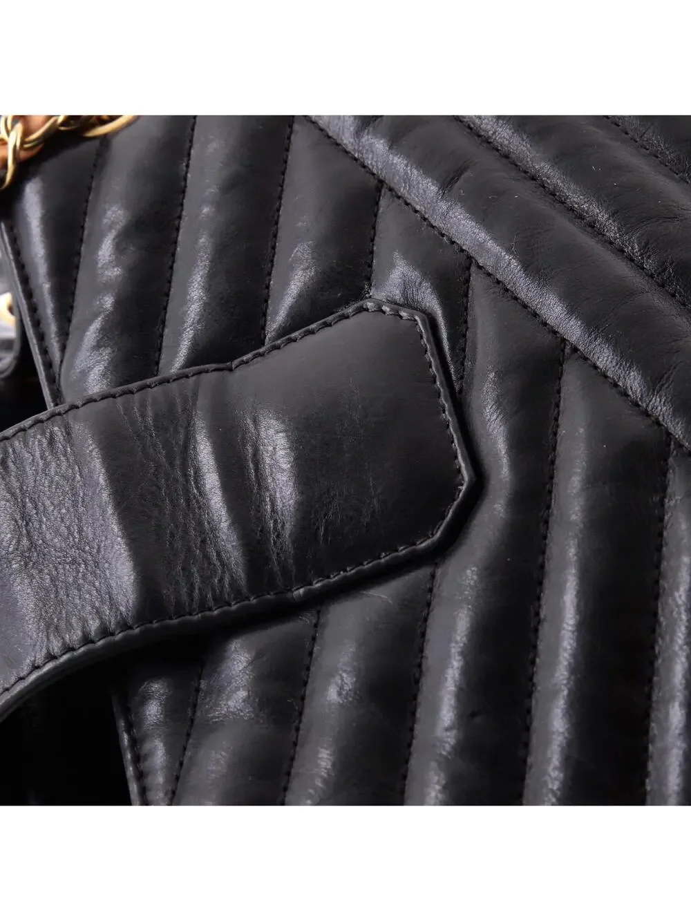 Chanel Gabrielle Tote Chevron Leather #242769C18B
